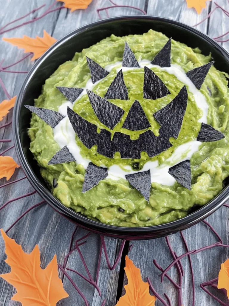 Halloween Guacamole