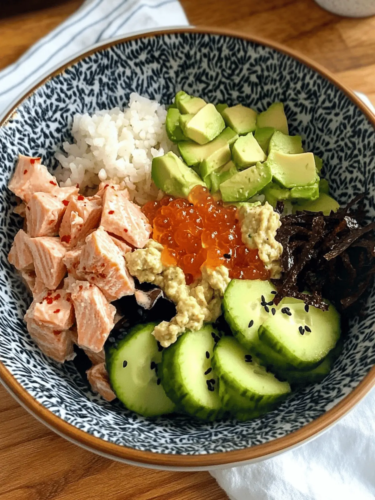 Spicy Salmon Bowl