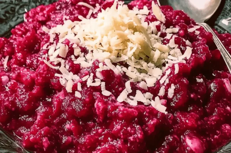 Bloody Beet Creamy Halloween Risotto for Spooky Gatherings 1 Bloody Beet Creamy Halloween
