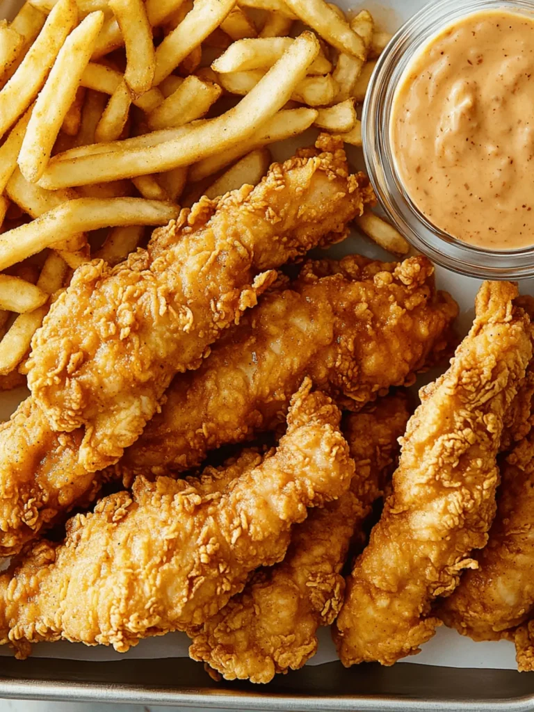 Copycat Raising Cane's Chicken & Sauce