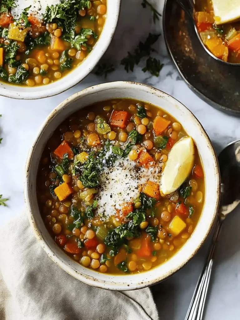 Nourishing Lentil Soup: Comfort in Every Bowl 3 Lentil Soup