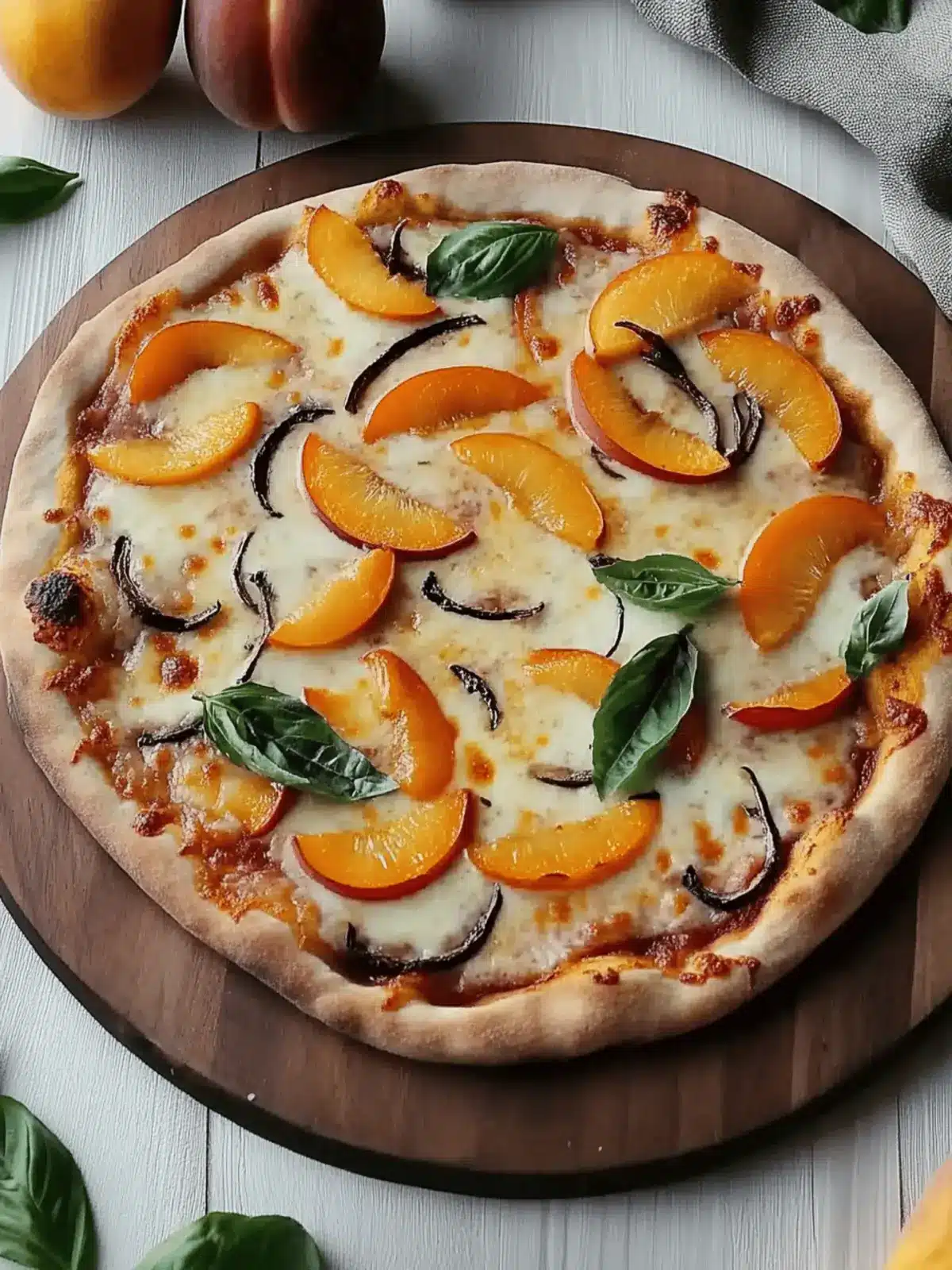 Sweet Nectarine Pizza That's Perfect for Summer Gatherings 3 Sweet Nectarine Pizza