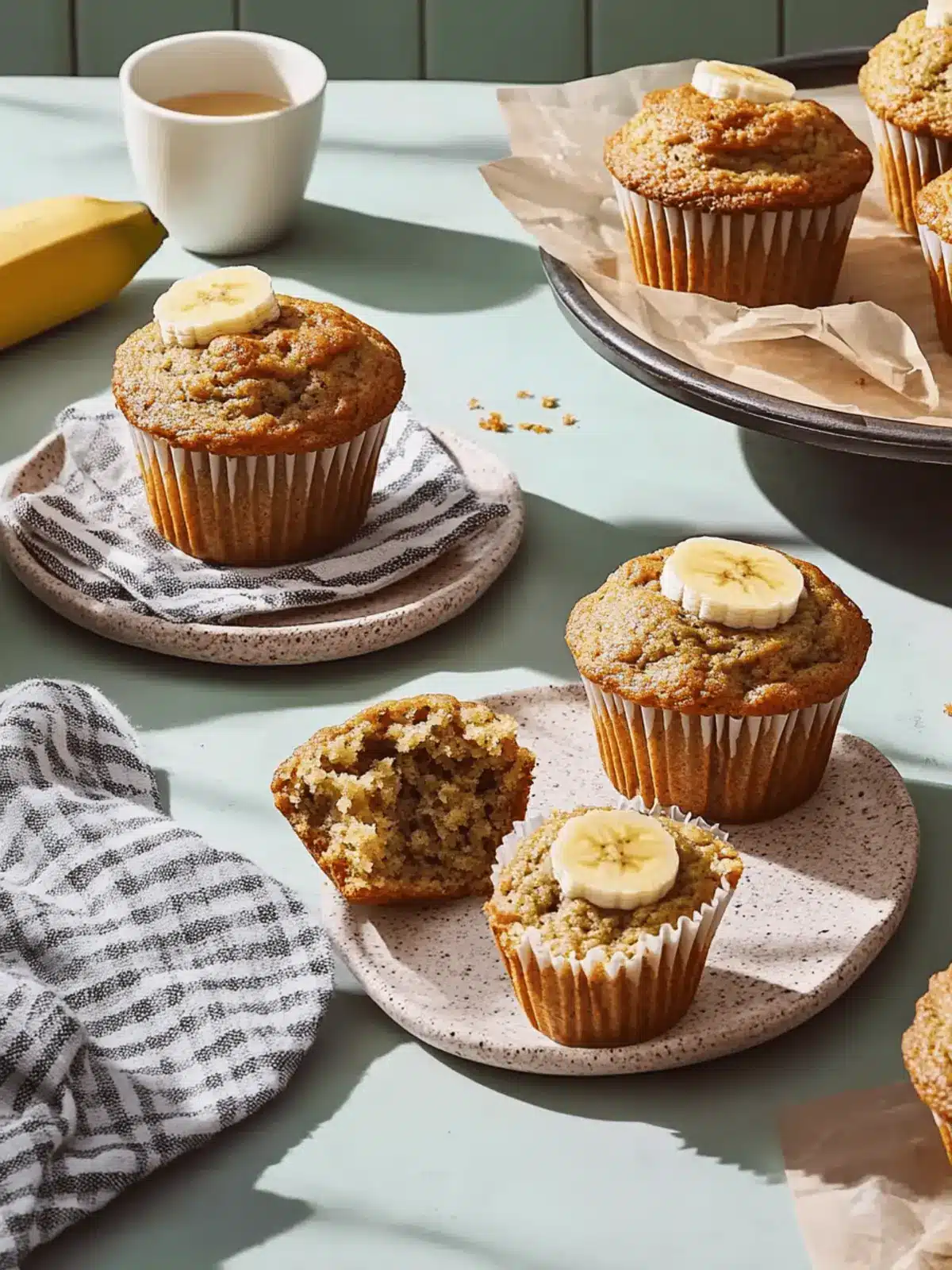 Irresistibly Soft Banana Muffins Your New Favorite Treat 3 Banana Muffins