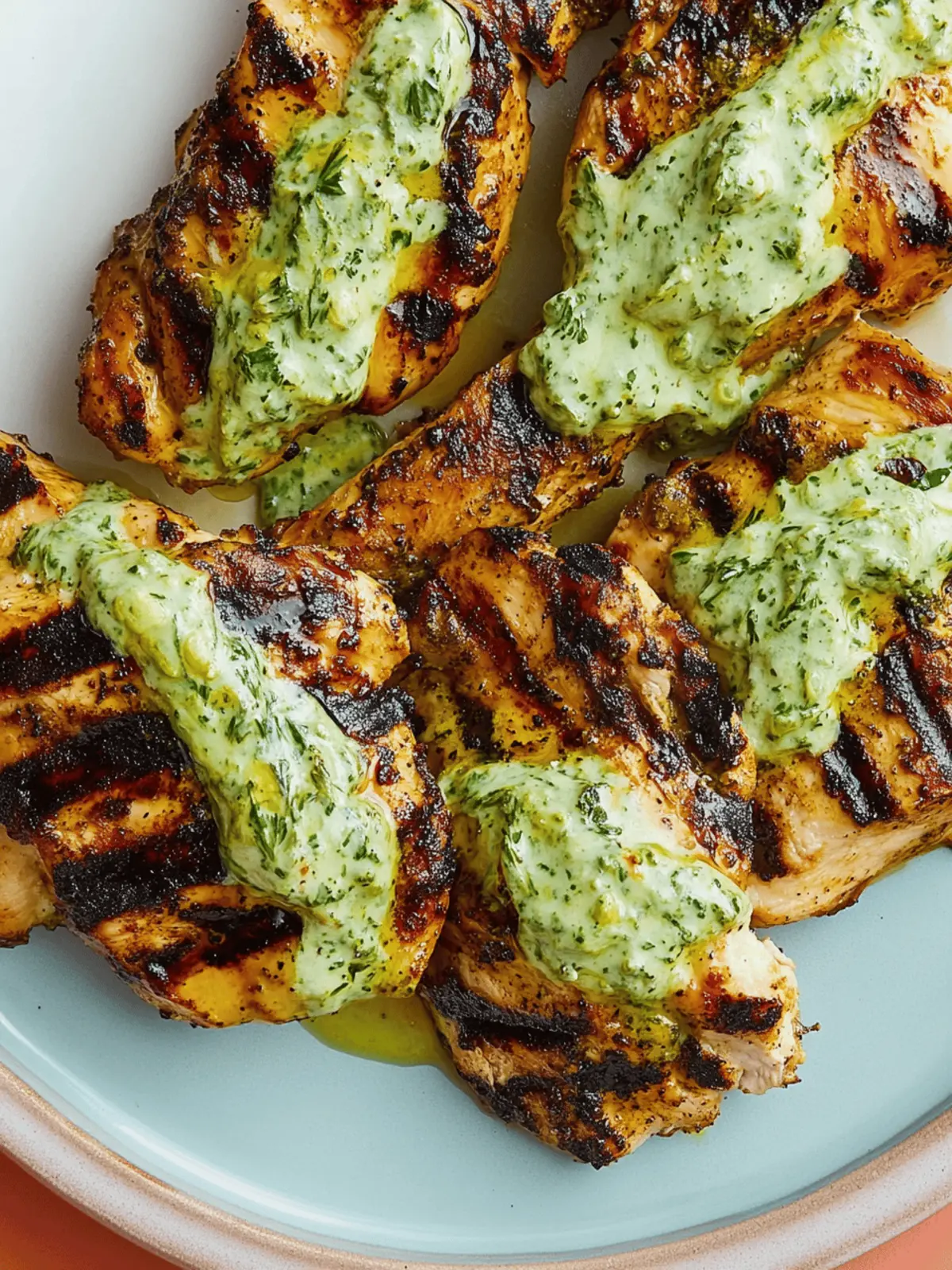 Green Goddess Grilled Chicken