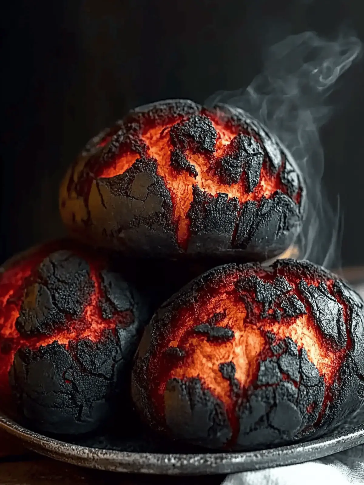 Easy Halloween Brimstone Bread
