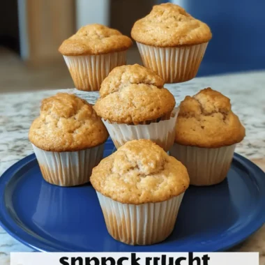 Simple Bisquick Banana Muffins