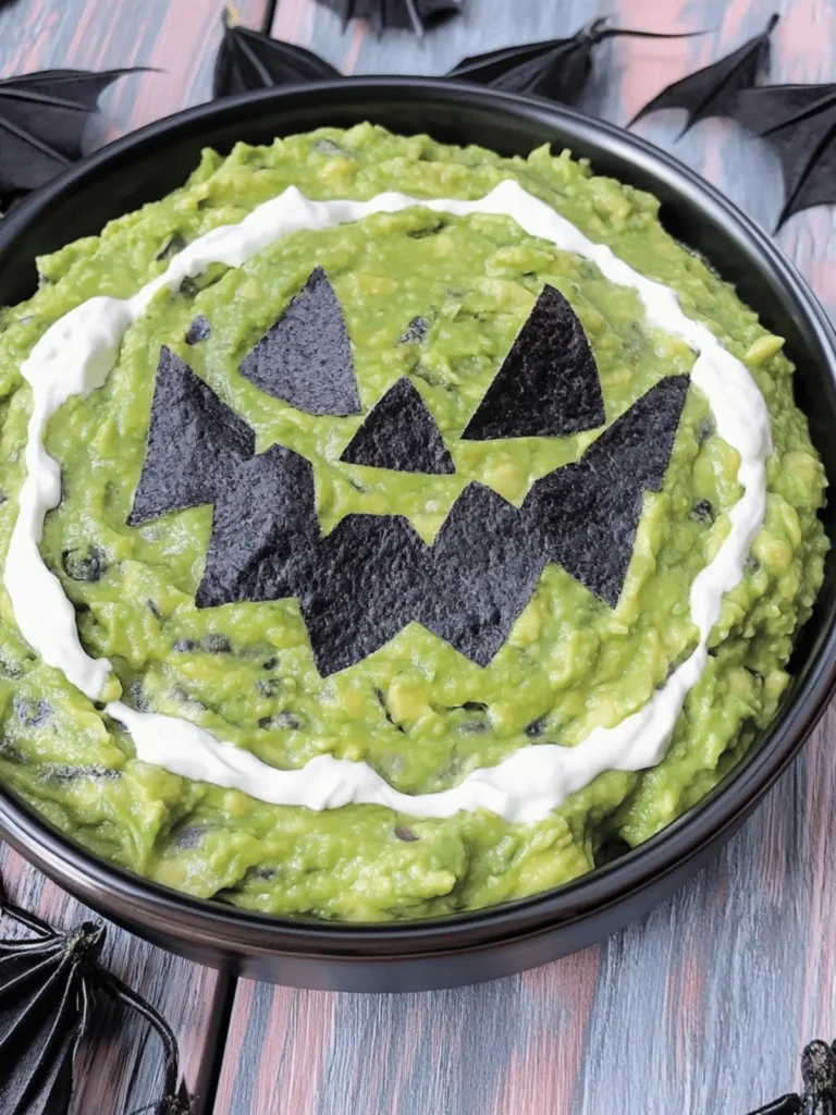 Halloween Guacamole