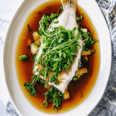 Cantonese Steamed Fish: A 20 Minute Recipe