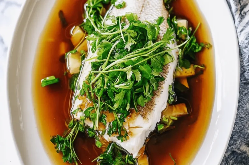 Cantonese Steamed Fish: A 20 Minute Recipe