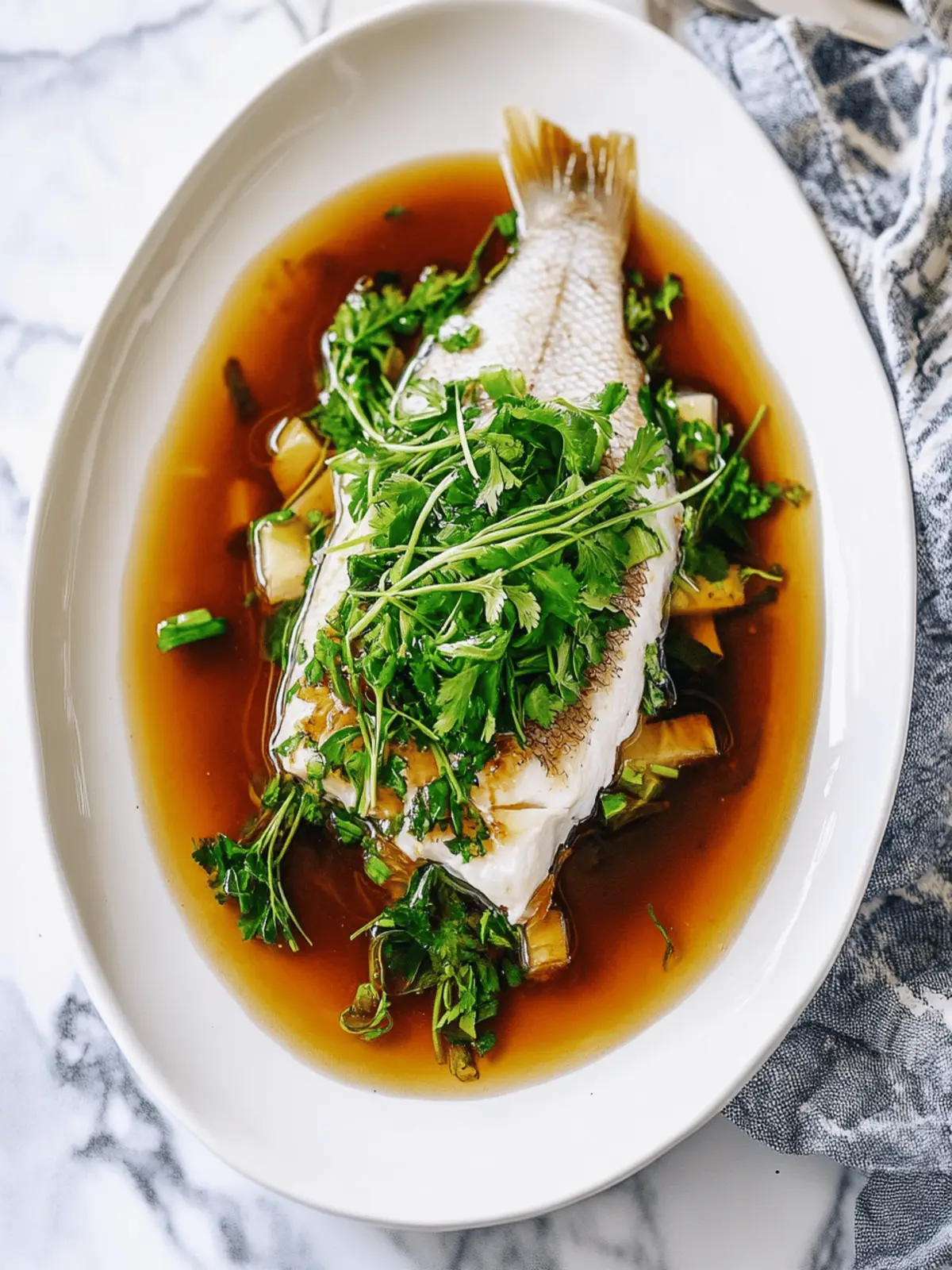 Cantonese Steamed Fish: A 20 Minute Recipe