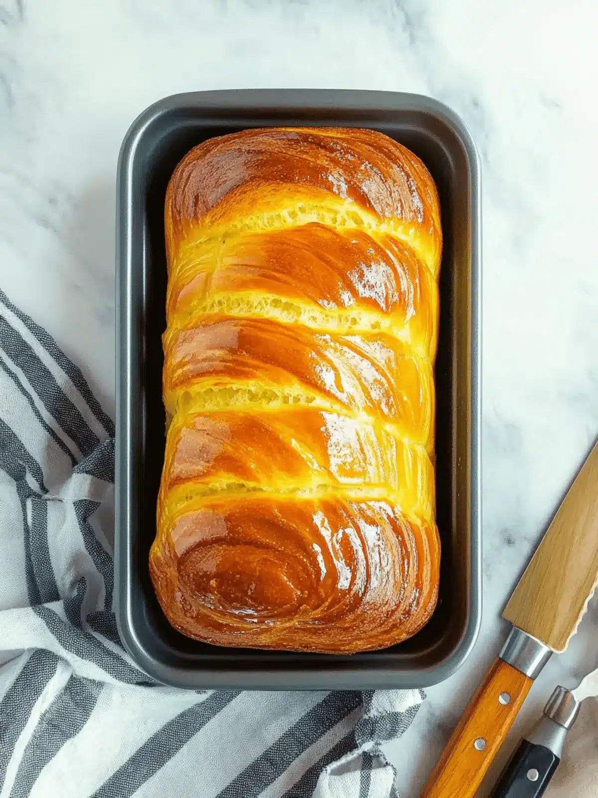 Fluffy Condensed Milk Bread