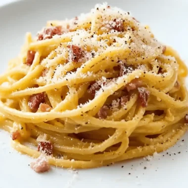 Rich Authentic Spaghetti Carbonara
