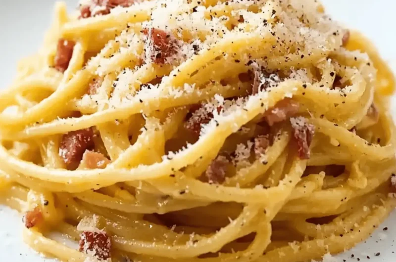 Rich Authentic Spaghetti Carbonara