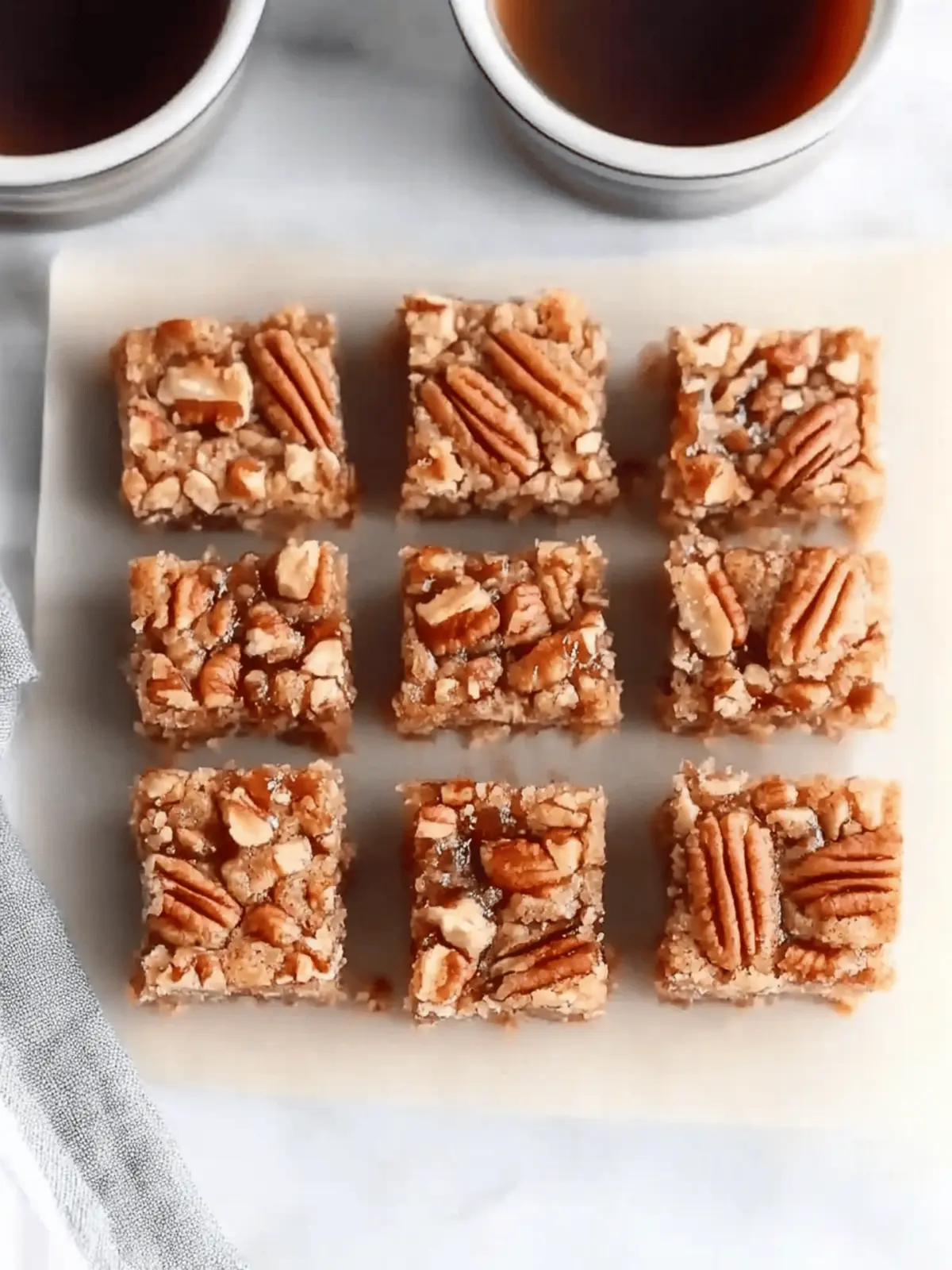 Classic Maple Pecan Bars