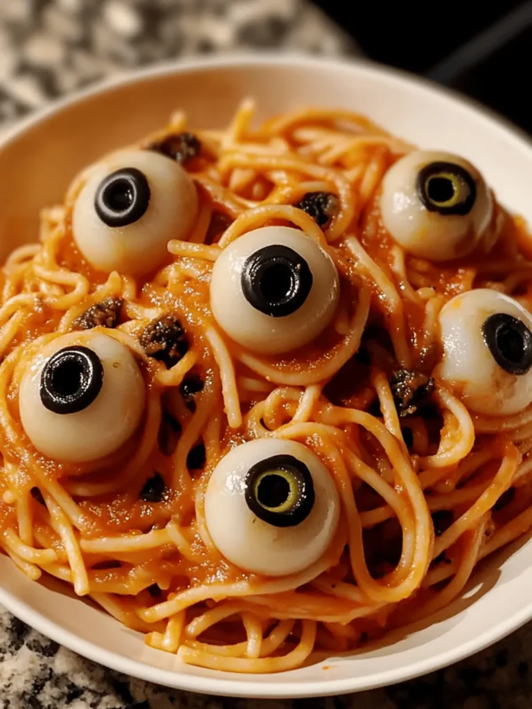 Spooky Halloween Eyeball Pasta That Thrills the Whole Family 3 Spooky Halloween Eyeball Pasta
