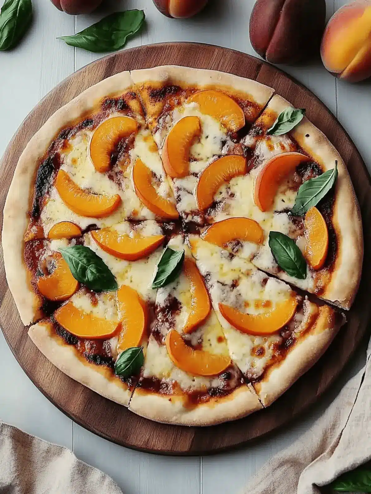 Sweet Nectarine Pizza That's Perfect for Summer Gatherings 2 Sweet Nectarine Pizza