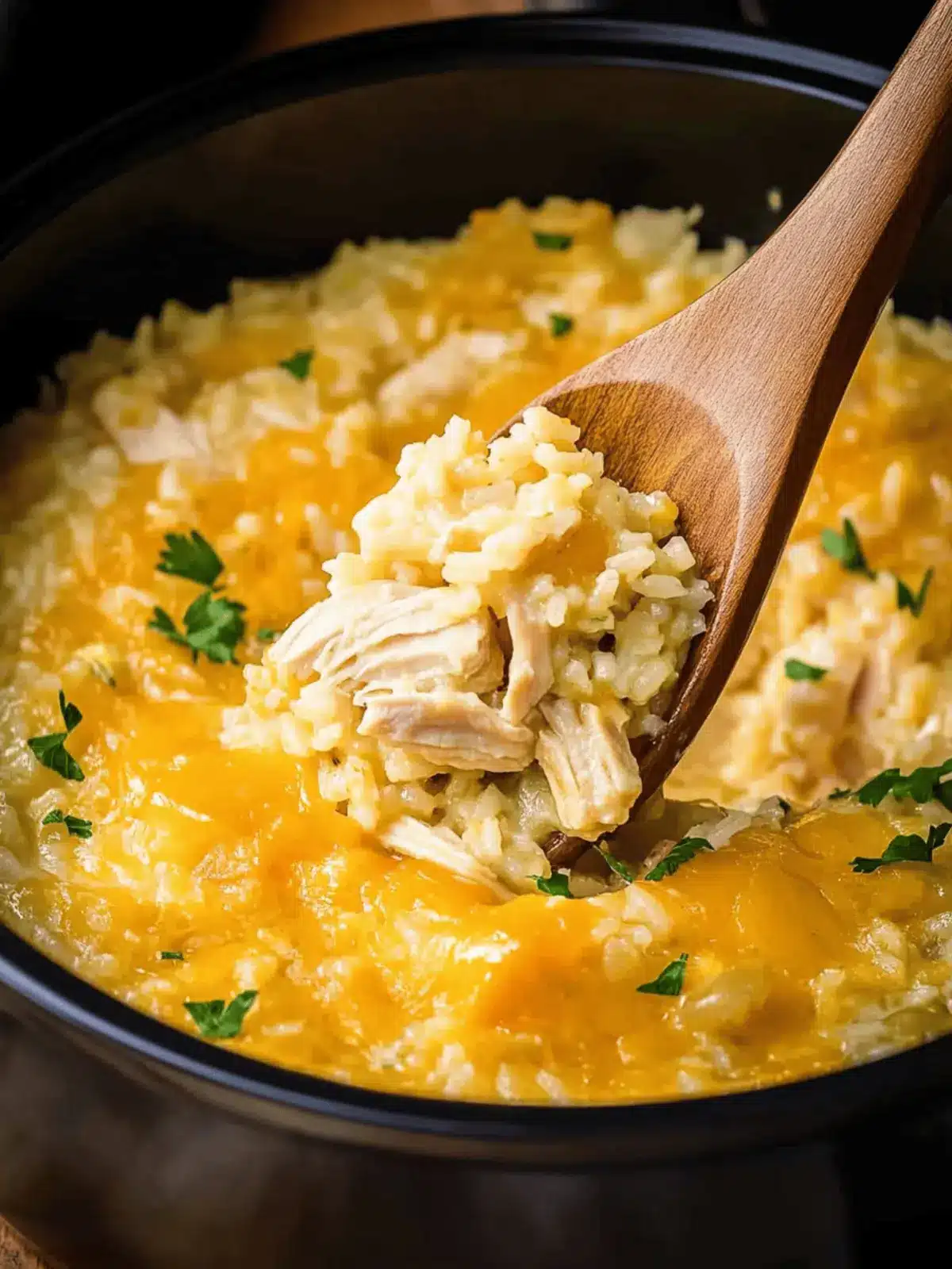 Savory Slow Cooker Chicken and Rice Casserole for Busy Nights 3 Slow Cooker Chicken and Rice Casserole