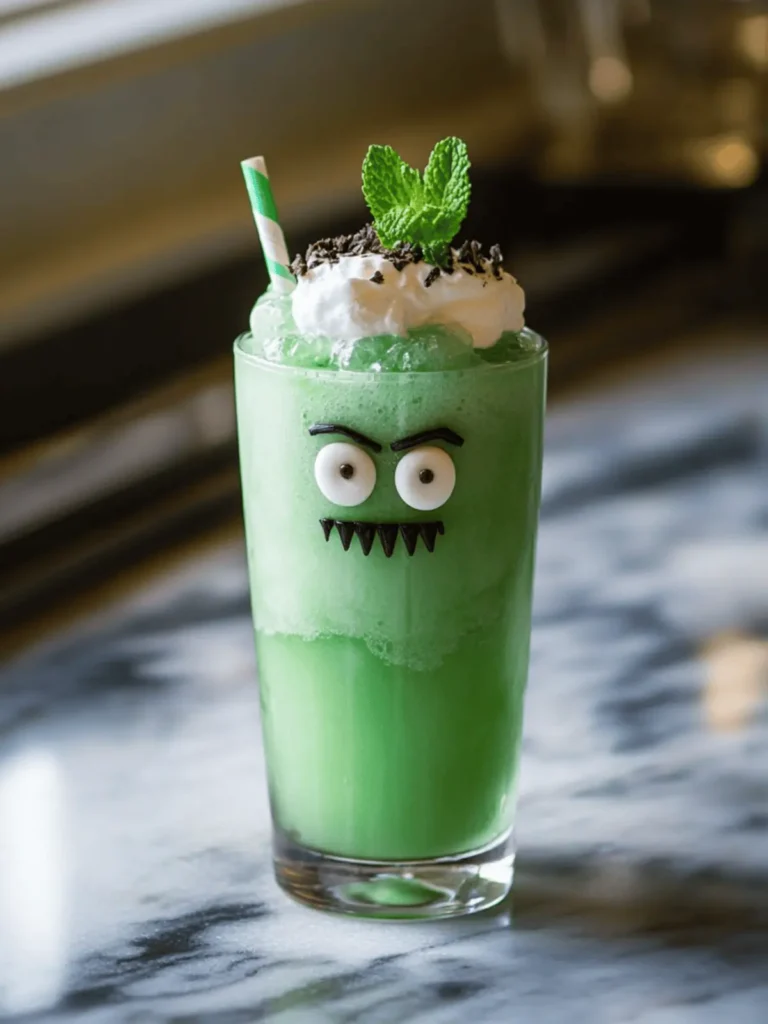 Frankie’s Frankenstein Shake Mocktail