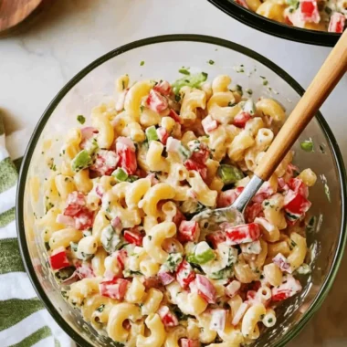 Creamy Macaroni Salad Recipe for Perfect Summer BBQs 10 Macaroni Salad