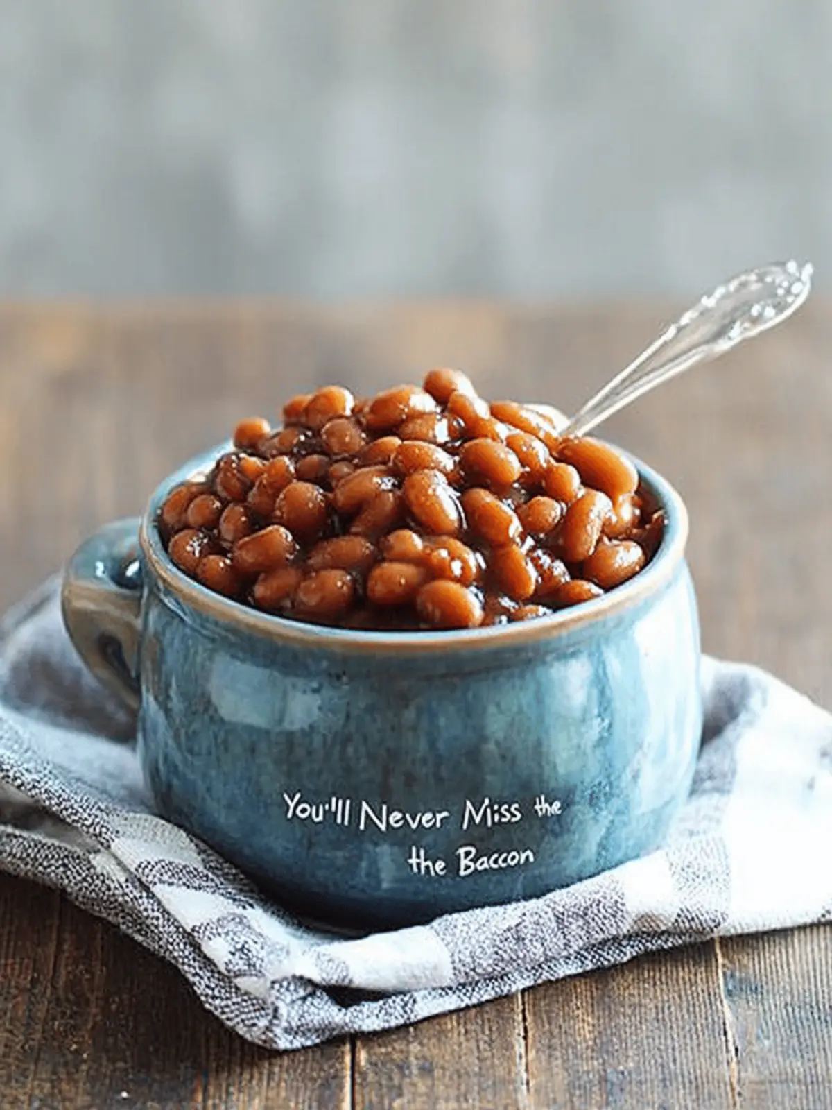 Slow Cooker You’ll Never Miss the Bacon Vegetarian Boston Baked Beans 4 Slow Cooker “You’ll Never Miss the Bacon” Vegetarian Boston Baked Beans