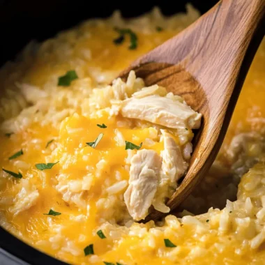 Slow Cooker Chicken and Rice Casserole