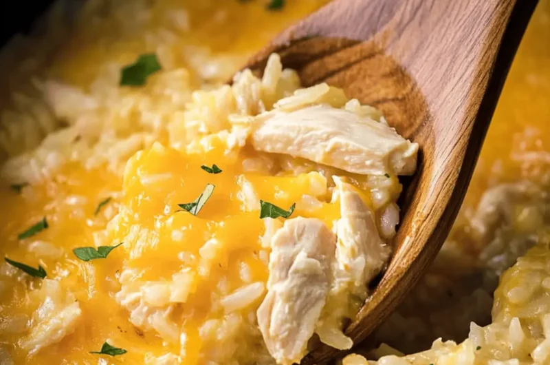 Slow Cooker Chicken and Rice Casserole