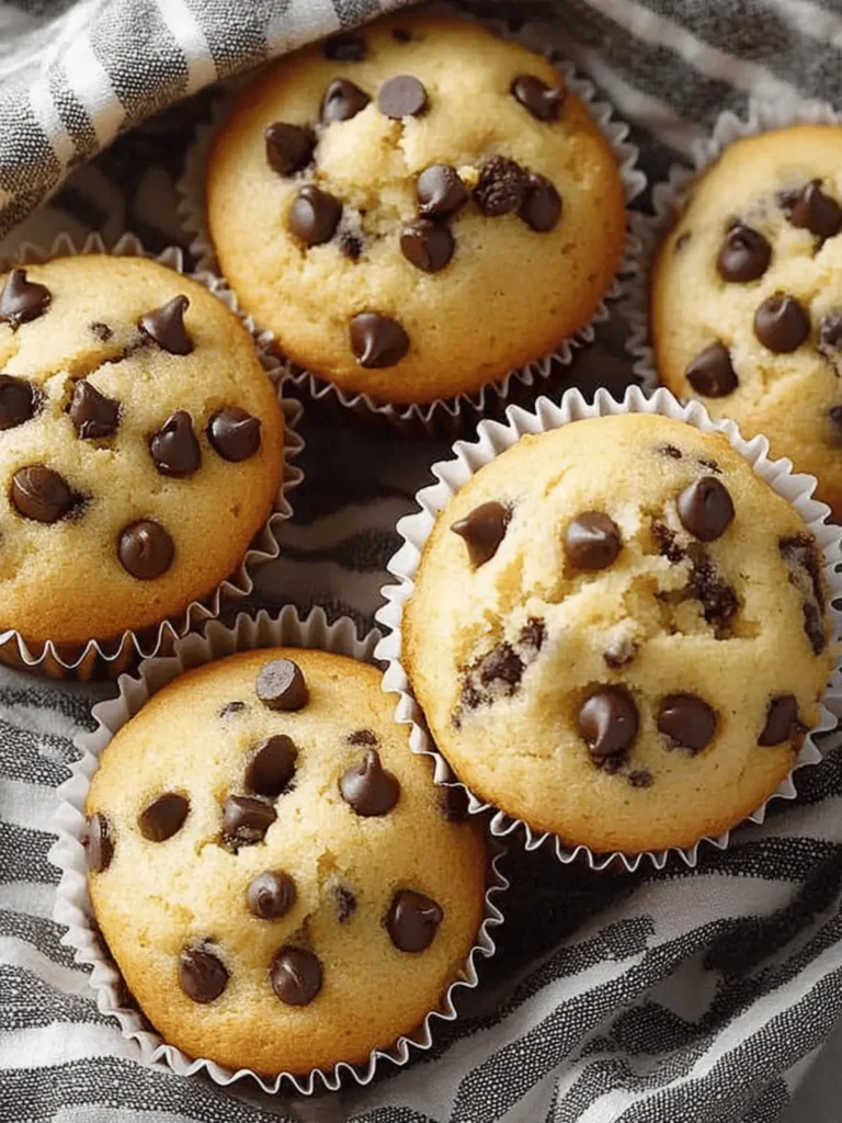 Irresistible Chocolate Chip Muffins for Every Sweet Tooth 4 Chocolate Chip Muffins