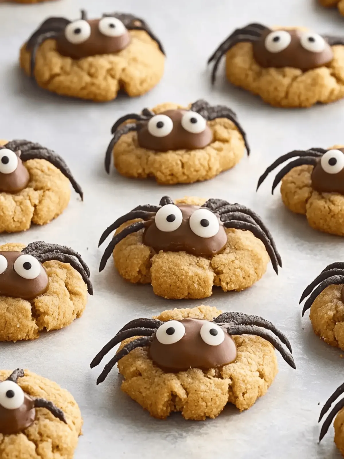 Irresistible Peanut Butter Spider Cookies for Spooky Fun 3 Peanut Butter Spider Cookies