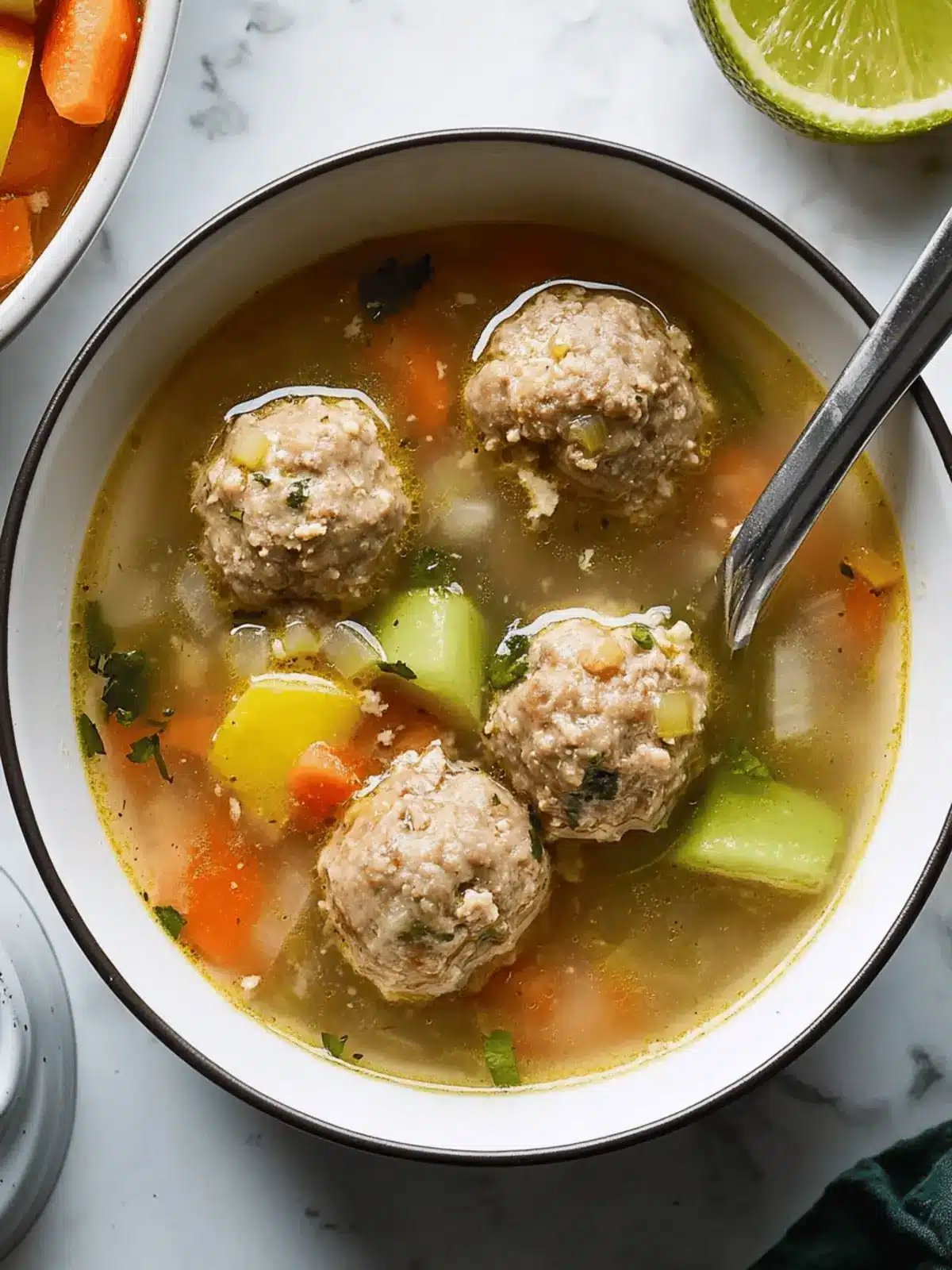 Albondigas Soup (Mexican Meatball Soup)
