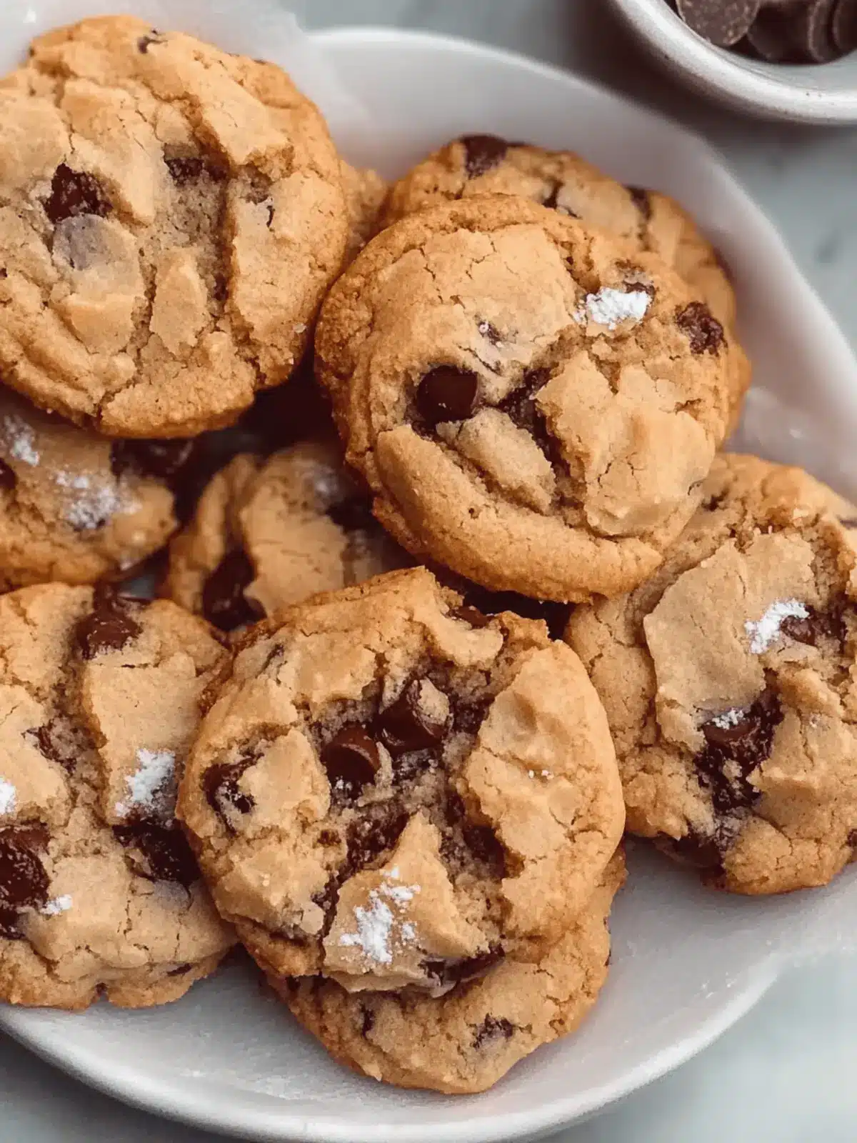 Easy Vegan Chocolate Chip Cookies