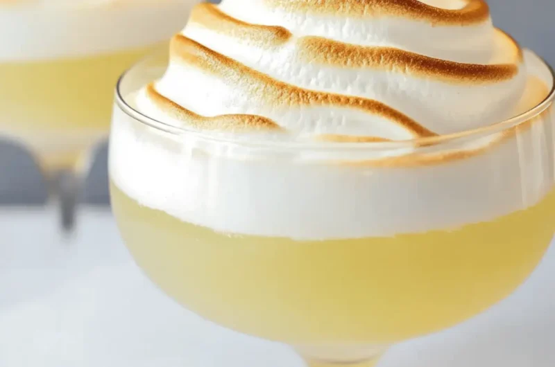 Homemade Lemon Meringue Pie Martinis for a Sweet Twist! 1 Homemade Lemon Meringue Pie Martinis