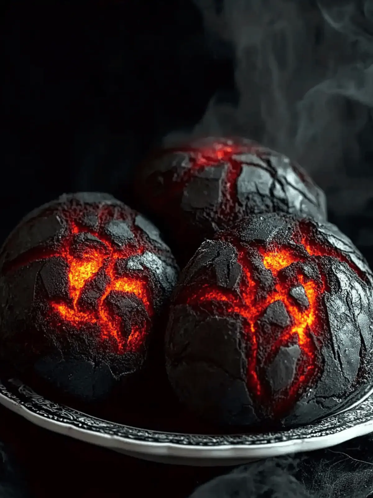 Easy Halloween Brimstone Bread