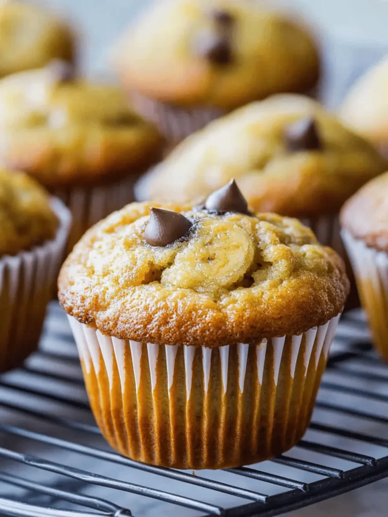 Delicious Chocolate Chip Banana Muffins Recipe in 30 Minutes 3 Banana Muffins Recipe