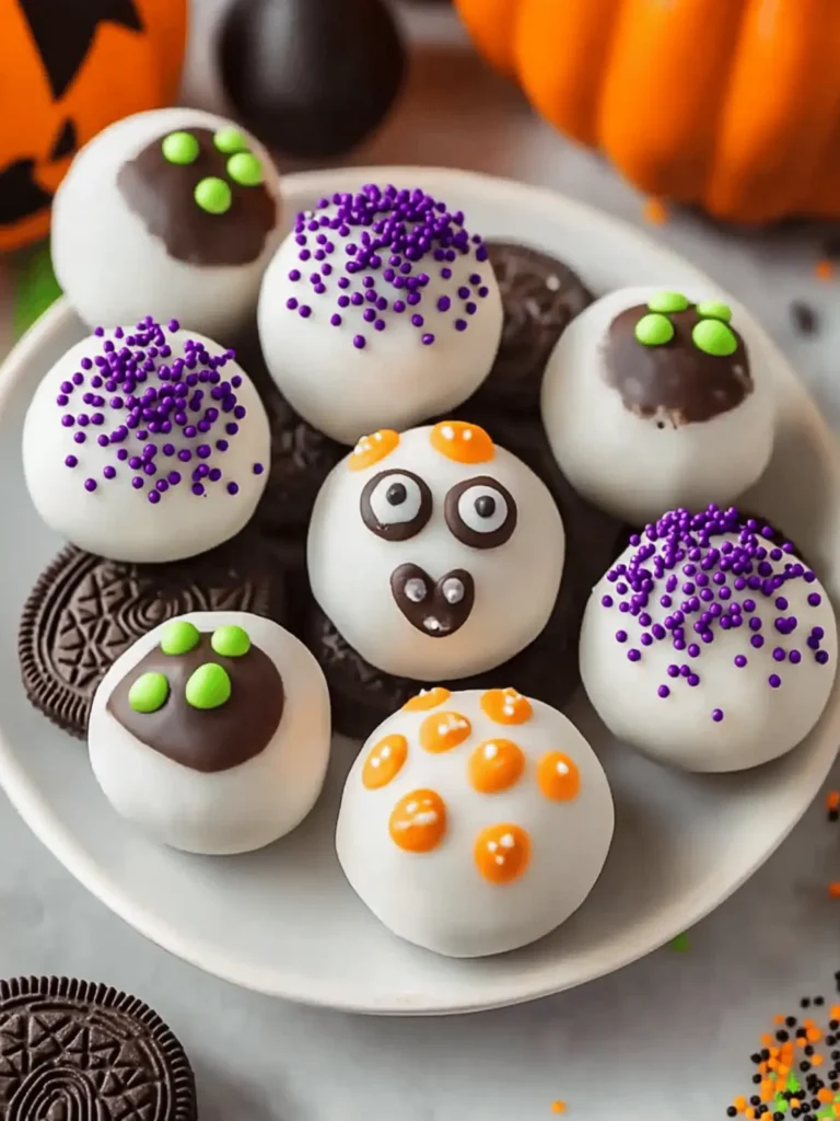 5-Ingredient Halloween Oreo Balls