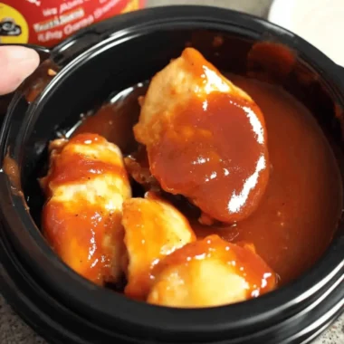 Baked BBQ Buffalo Chicken