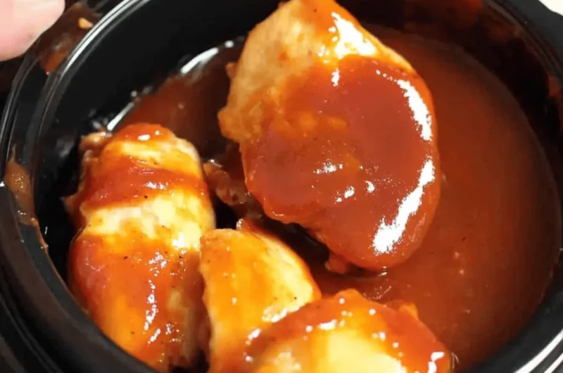 Baked BBQ Buffalo Chicken