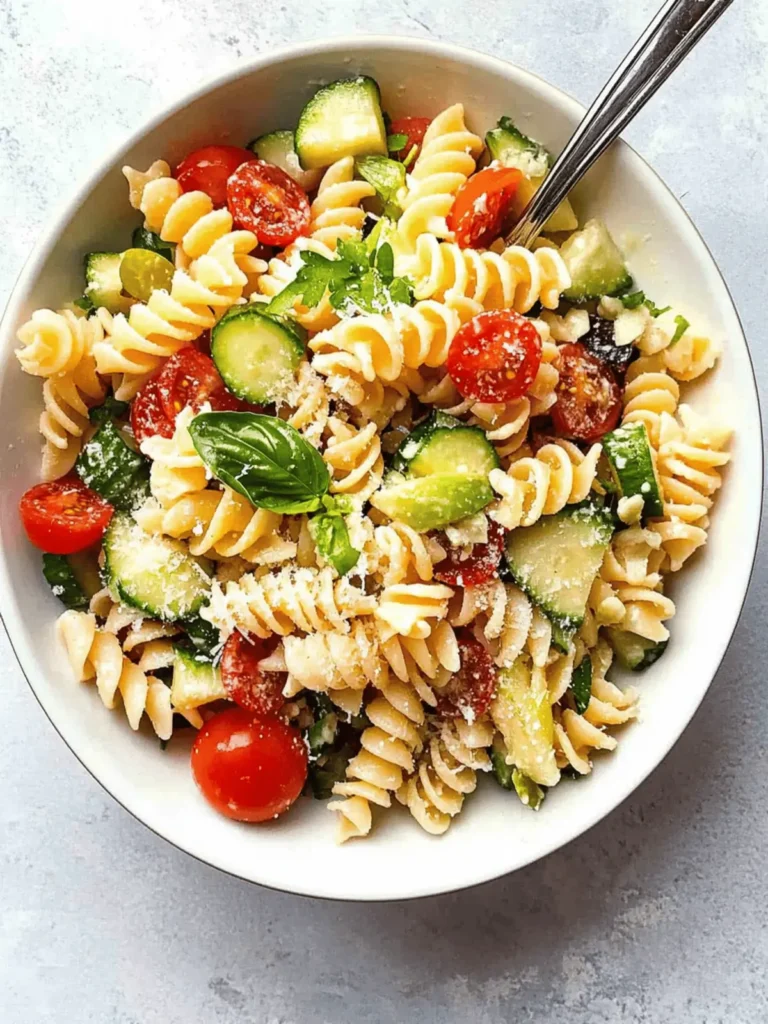 Vibrant Pasta Salad with Feta for Perfect Summer Picnics 2 Pasta Salad