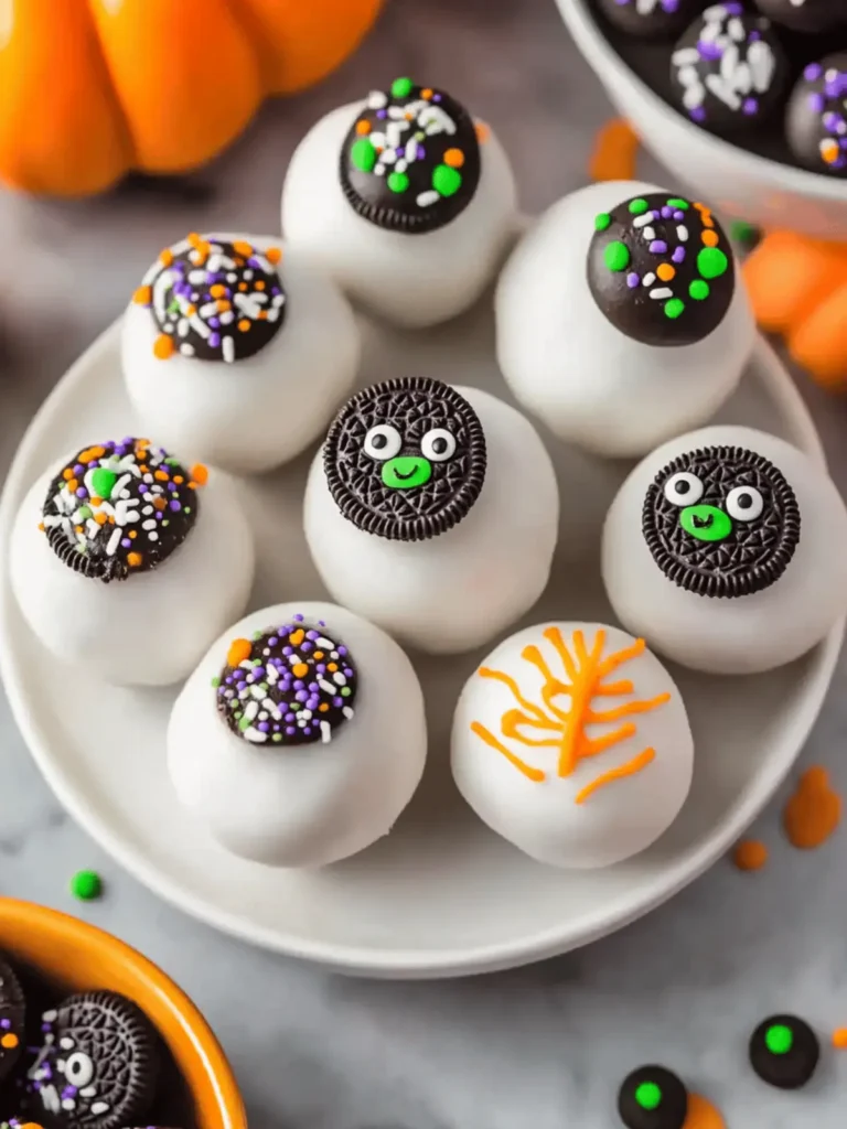 5-Ingredient Halloween Oreo Balls