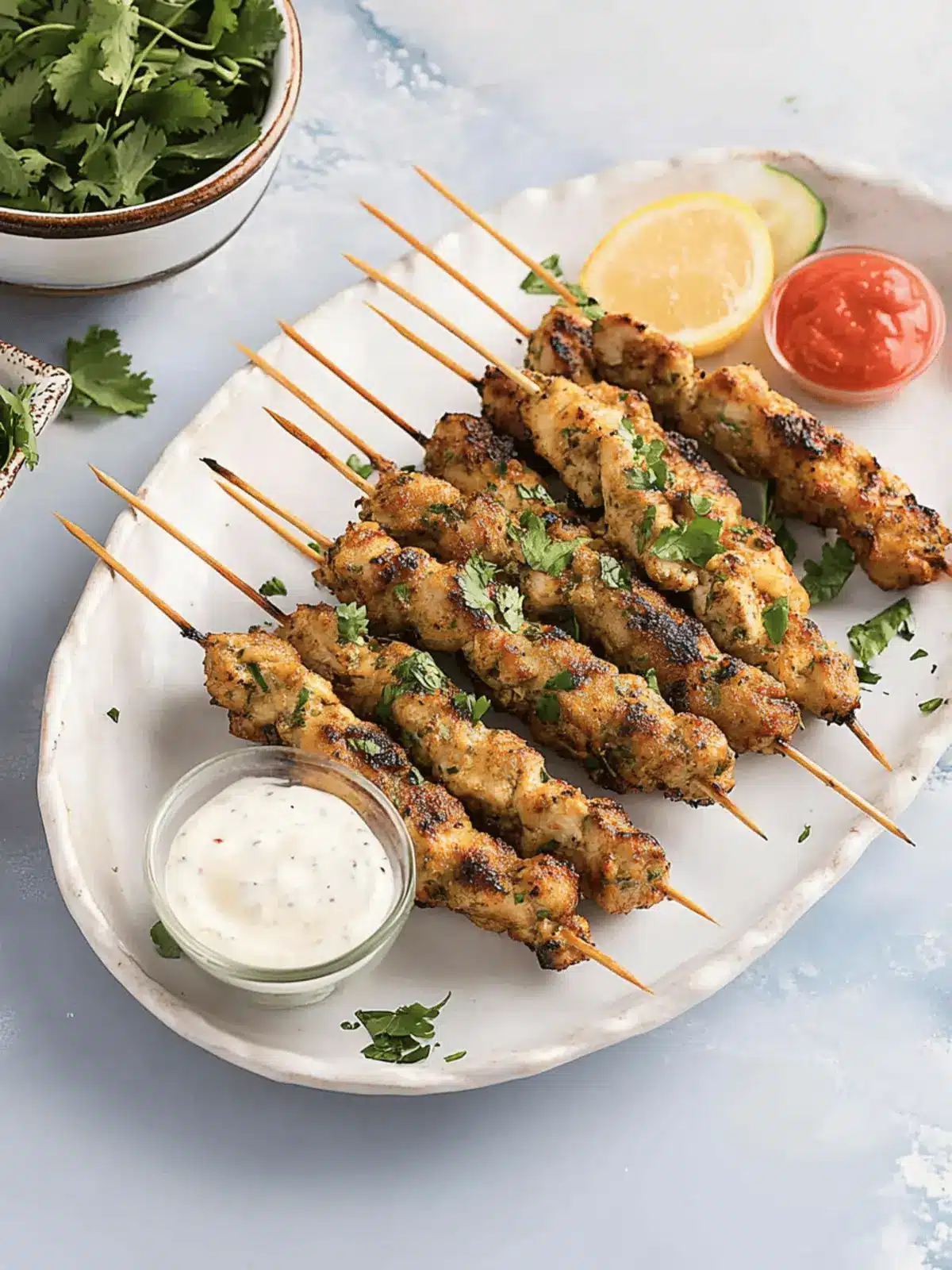 Savor the Best Middle Eastern Grilled Chicken Kofta Kebab 2 The best Middle Eastern grilled chicken kofta kebab