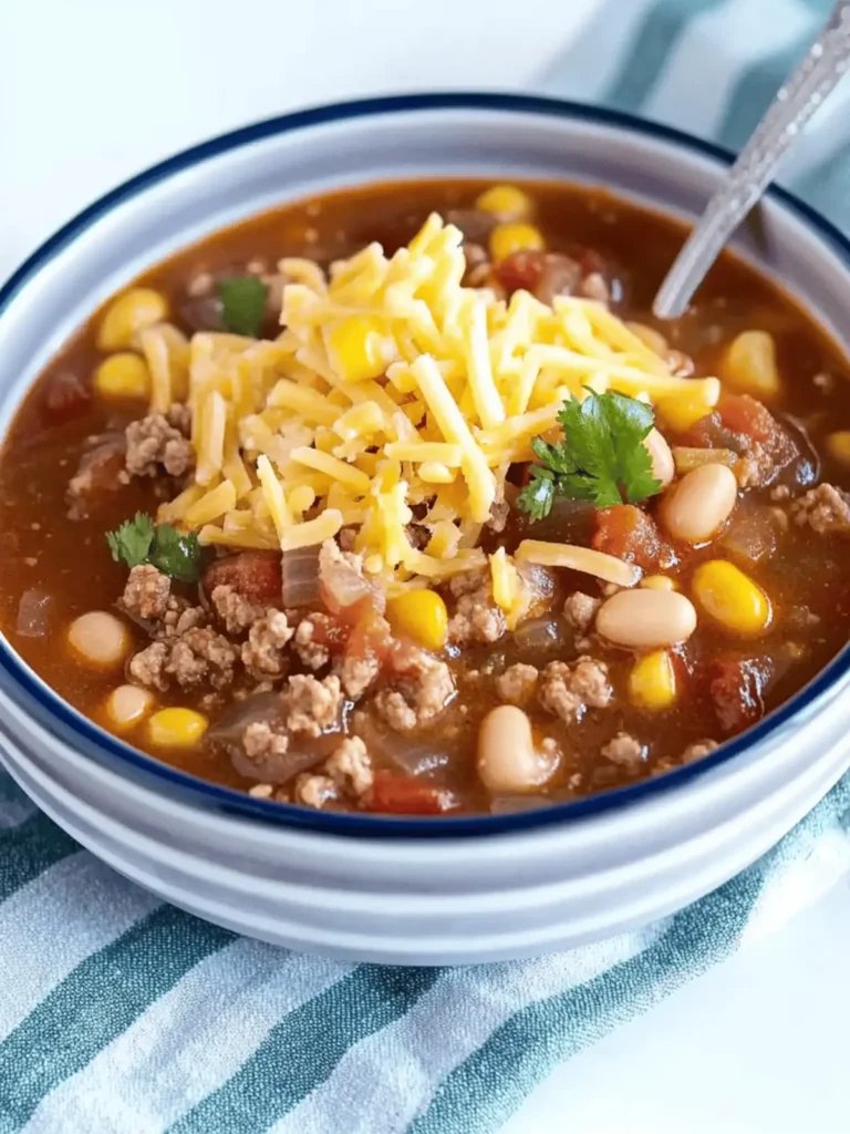 Crock Pot Taco Soup - A Cozy Family Favorite for Busy Nights 4 Crock Pot Taco Soup