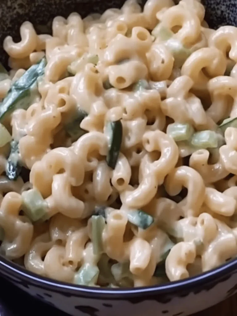 Korean Macaroni Salad (Banchan)
