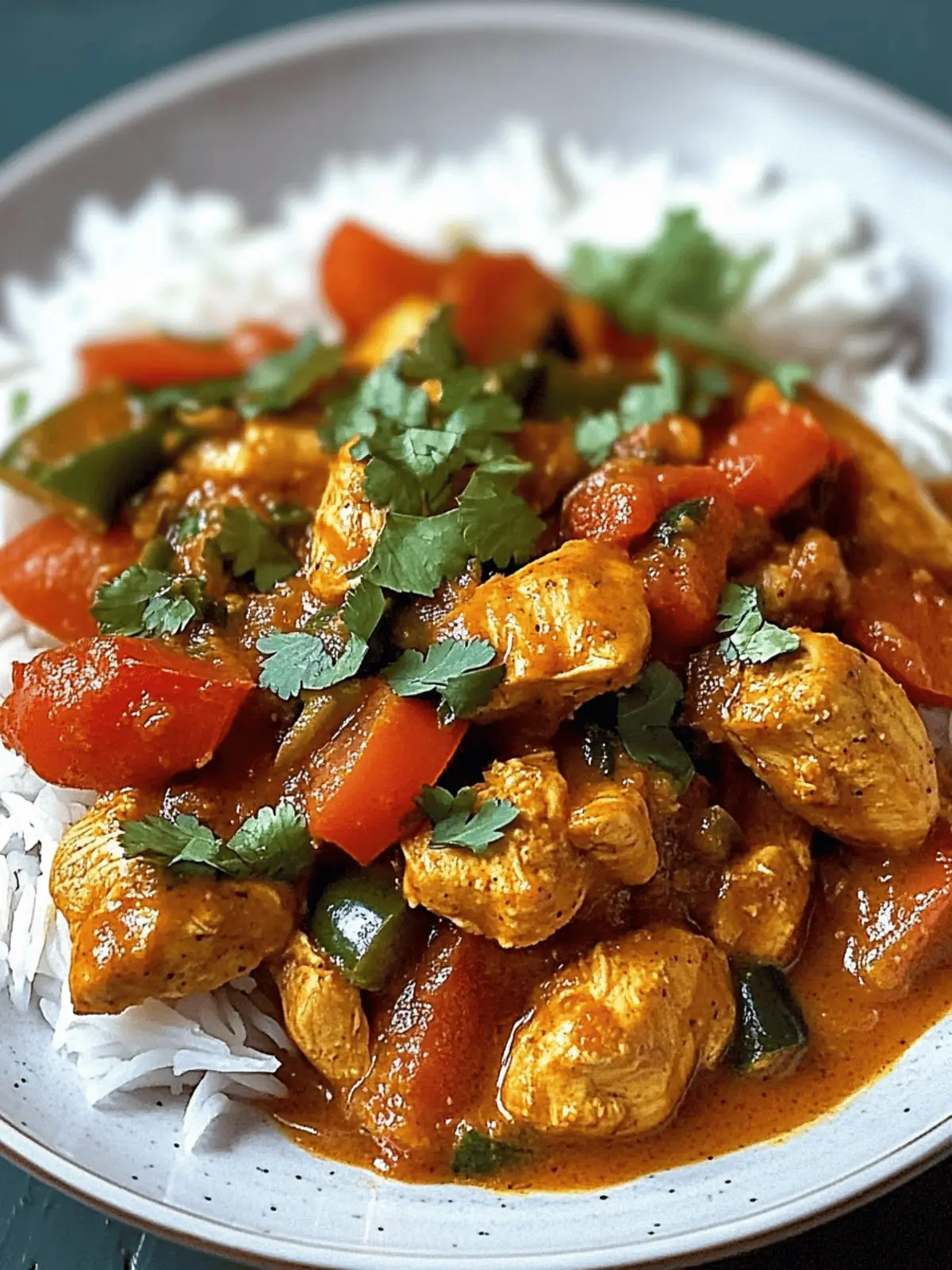 Aromatic Chicken Bhuna with Tomatoes and Spices