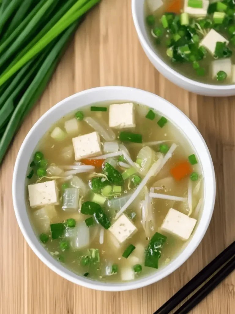 Vegetable Tofu Soup