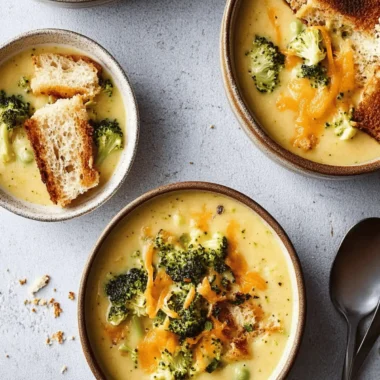 Broccoli Cheddar Soup