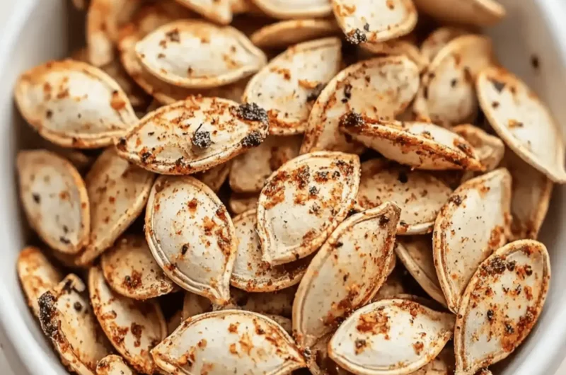 Roasted Spicy Pumpkin Seeds for the Ultimate Crunchy Snack 1 Roasted Spicy Pumpkin Seeds