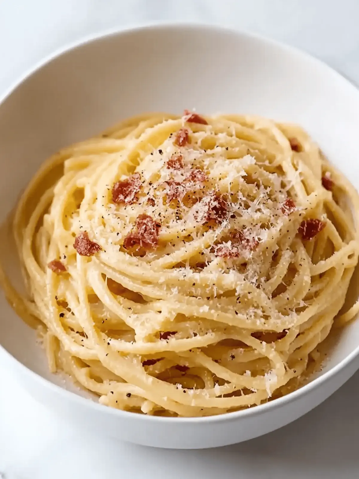 Traditional Spaghetti Carbonara