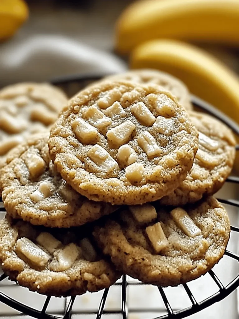 Irresistible Banana Bread Cookies for Easy Snack Bliss 3 Banana Bread Cookies