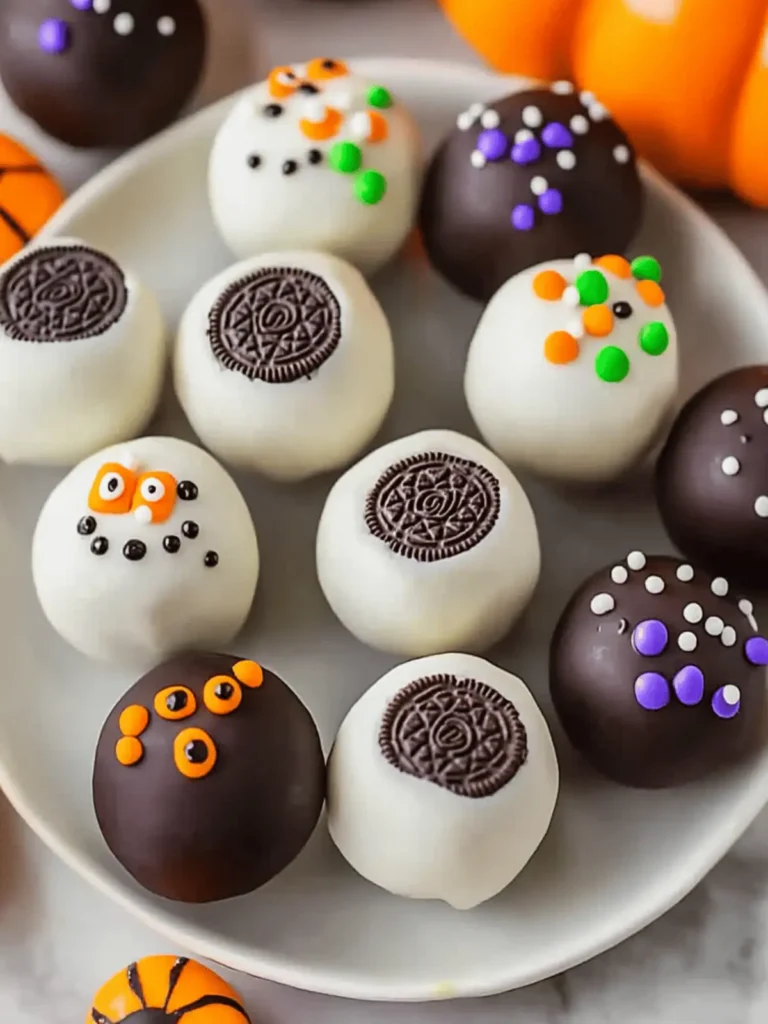 5-Ingredient Halloween Oreo Balls
