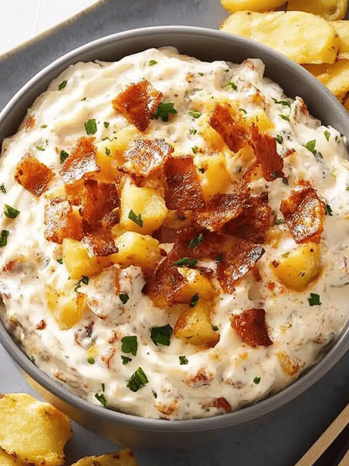 Loaded Baked Potato Dip: Easy, Cheesy Comfort You’ll Love 3 Loaded Baked Potato Dip