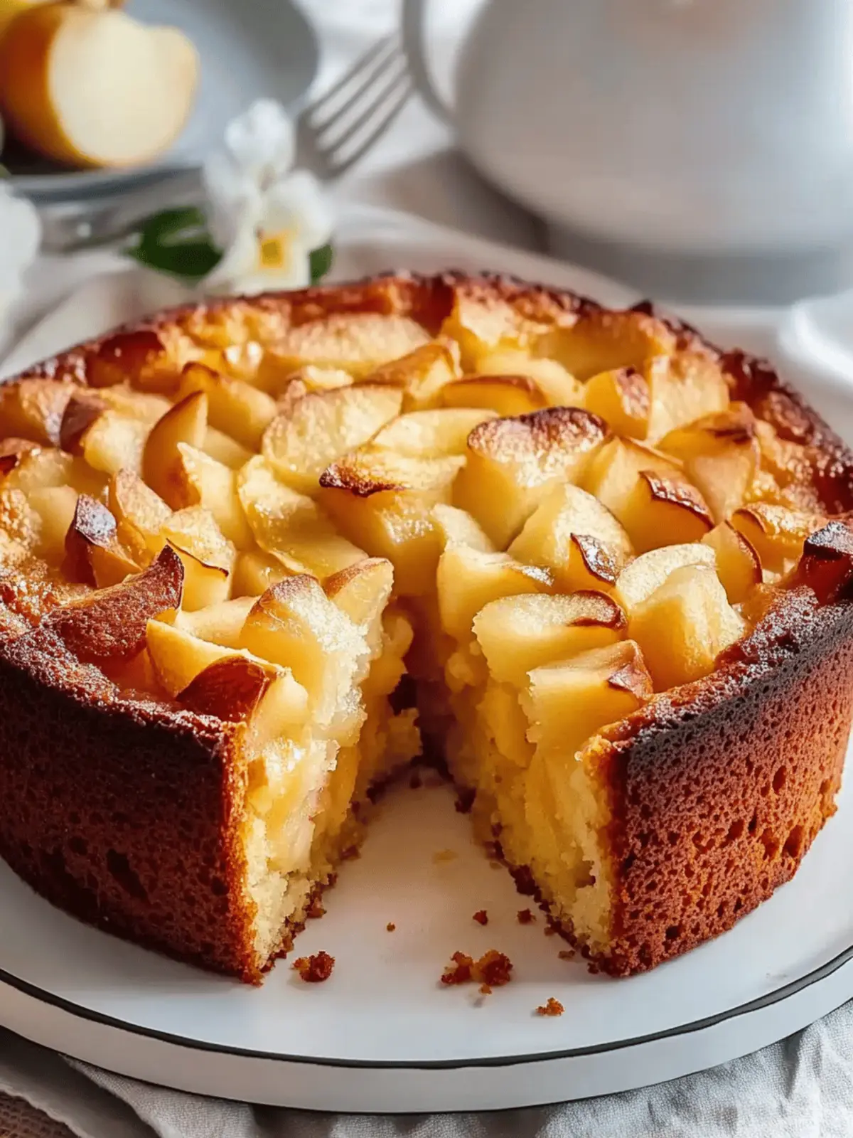 Tasty Italian Apple Cake